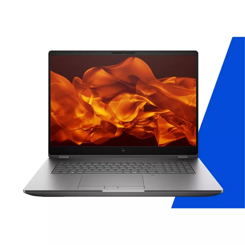 HP ZBook Fury G1i Intel Core Ultra 7 255HX Mobiilne tööjaam 45,7 cm (18 tolli) WQXGA 32 GB DDR5-SDRAM 1 TB SSD NVIDIA RTX PRO 2000 Blackwell Wi-Fi 7 (802.11be) Windows 11 Pro AI Workstation, AI PC Hõbedane