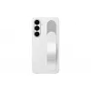 Standing Grip ümbris Samsung Galaxy S25 FE jaoks — Valge, lauastatiiv