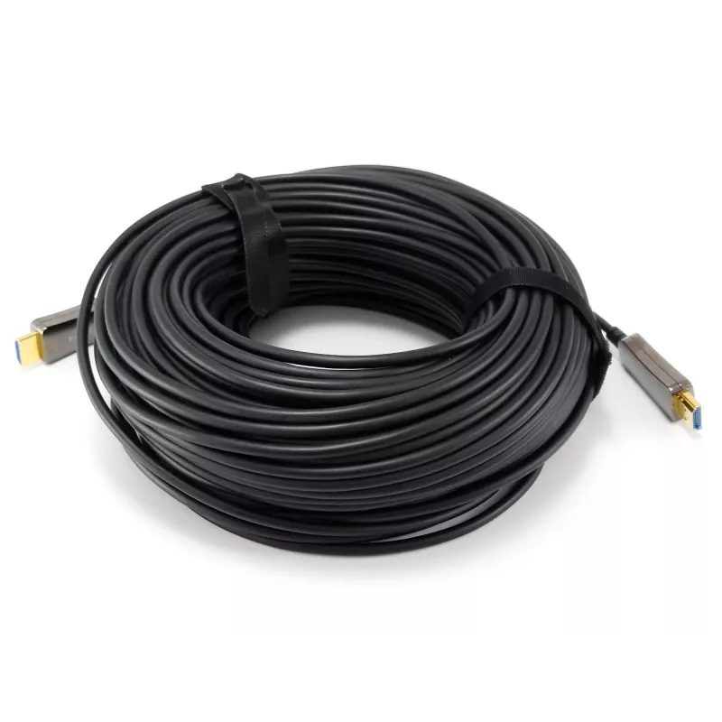 Equip HDMI 2.0 aktiivne optiline kaabel AM/AM, 50m, 4K/60Hz, 50 m, HDMI tüüp A (standard), HDMI tüüp A (standard), 3D, must