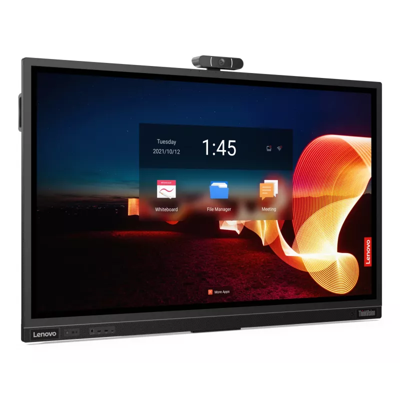 Lenovo ThinkVision T65 arvutimonitor 165,1 cm (65 tolli) 3840 x 2160 pikslit 4K Ultra HD LED puuteekraan Must