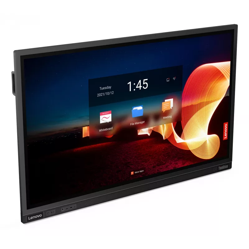 Lenovo ThinkVision T65 arvutimonitor 165,1 cm (65 tolli) 3840 x 2160 pikslit 4K Ultra HD LED puuteekraan Must