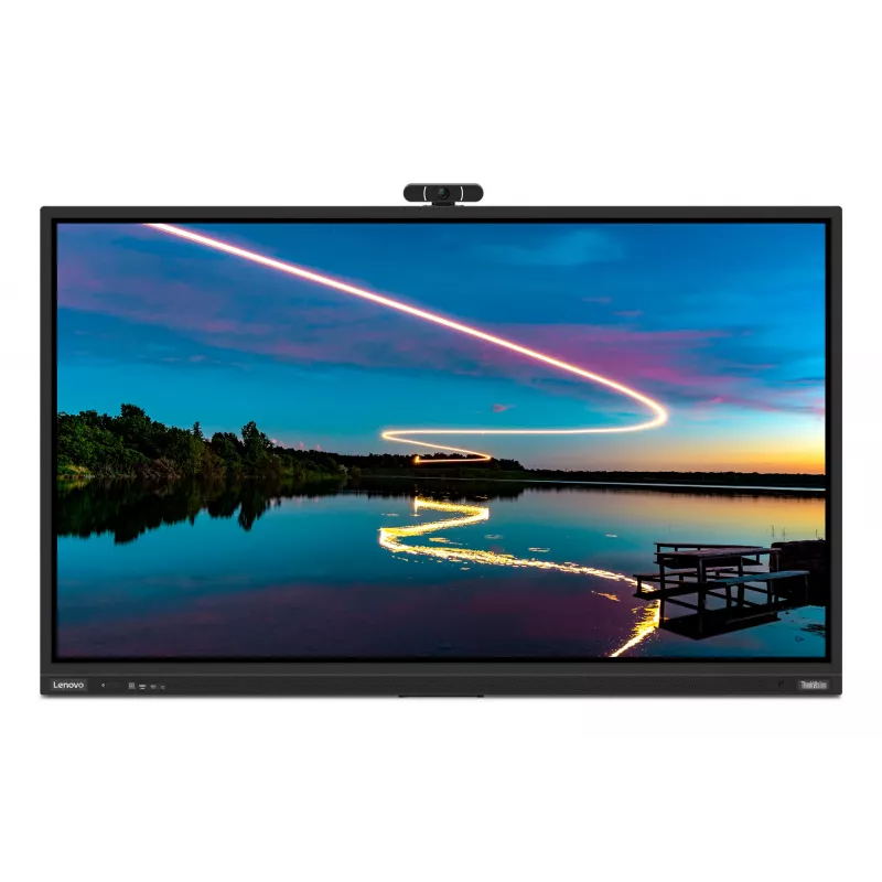 Lenovo ThinkVision T86 arvutimonitor 2.18 m (86 tolli) 3840 x 2160 pikslit 4K Ultra HD LED puuteekraan Must
