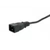 Equip 333319 toitejaotusseade (PDU) 6 vahelduvvoolu pistikupesa 1U must