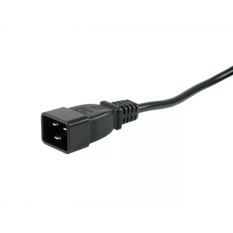 Equip 333319 toitejaotusseade (PDU) 6 vahelduvvoolu pistikupesa 1U must