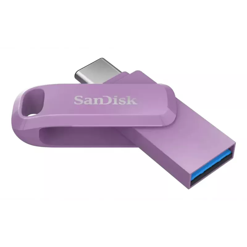 WESTERN DIGITAL SanDisk Ultra Dual Drive Go - 1 TB USB-mälupulk - USB-C / USB-A - Lilla