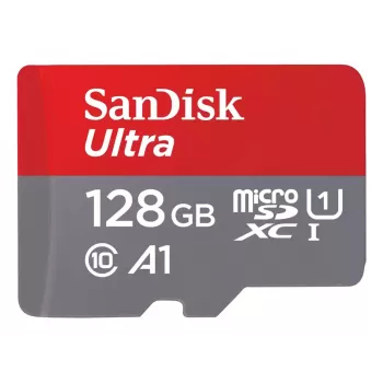 WESTERN DIGITAL SanDisk Ultra micro SDXC 128GB pluss SD-adapter 140MB/s A1 Class 10 UHS-I – 2 tk