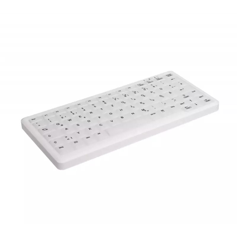Contour Design Active Key AK-C4110 klaviatuur Meditsiiniline USB QWERTY US English Valge