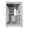 FSP M580-WP Plus korpus Midi Tower mITX, mATX valge ARGB, Midi Tower, PC, valge, ATX, micro ATX, Mini-ITX, klaas, SPCC, 16 cm