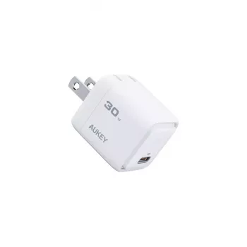 AUKEY Comet 30W USB-C laadija PA-C1 siseruumide vahelduvvoolu laadija mobiiltelefonile hall