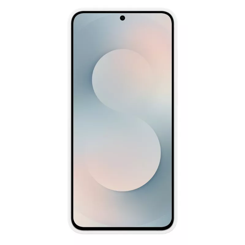 Samsung Silicone ümbris mudelile Galaxy S25 FE, Cover, Samsung, Galaxy S25 FE, 17 cm (6.7 inch), Valge