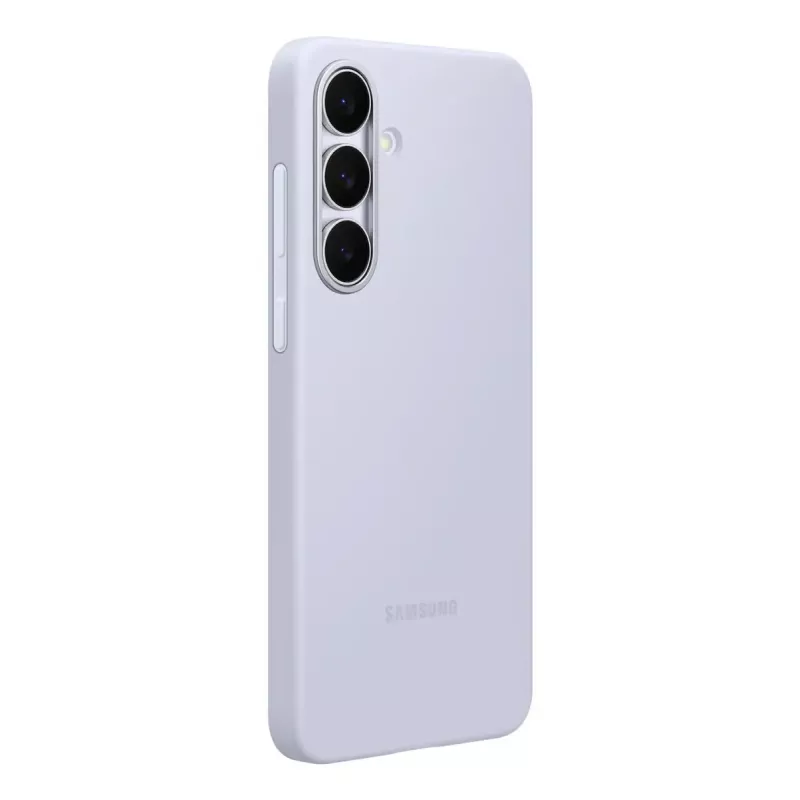 Silikoonist ümbris Samsung Galaxy S25 FE-le — helesinine, 6,7-tollisele ekraanile, mikrokiust sisemus