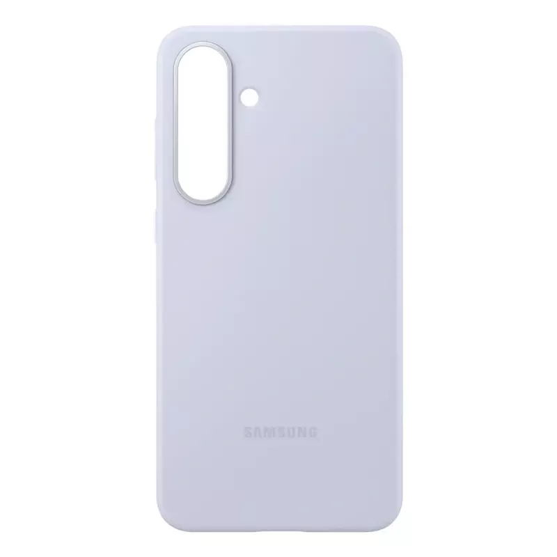 Silikoonist ümbris Samsung Galaxy S25 FE-le — helesinine, 6,7-tollisele ekraanile, mikrokiust sisemus