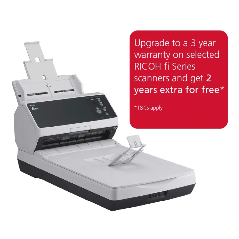 Ricoh fi-8250 ADF + manuaalse etteandega skanner 600 x 600 DPI A4 must, hall