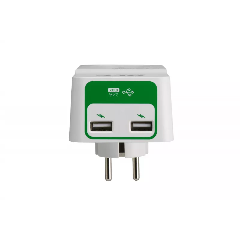 APC PM1WU2-GR liigpingekaitse Valge 1 vahelduvvoolu pistikupesa 230 V