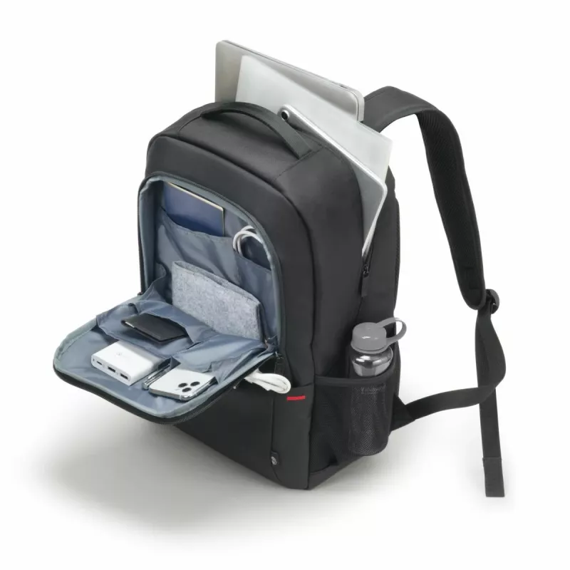 DICOTA Eco Backpack Plus Base - 13-15.6-tolline sülearvutikott - Must / 300d Rpet polüester