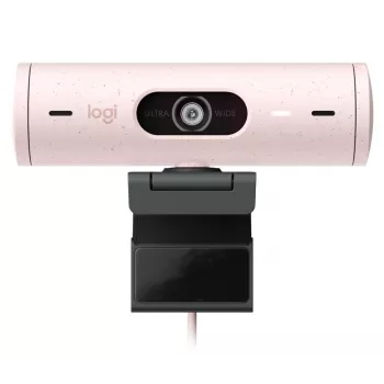 LOGITECH Brio 500 Full HD veebikaamera roosa