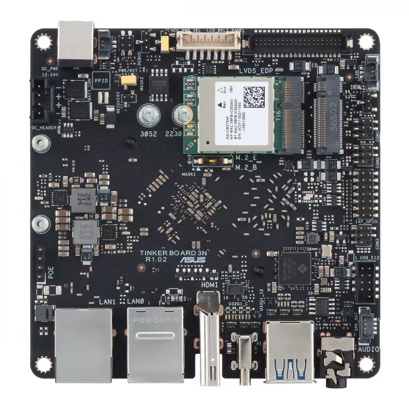 ASUS Tinker Board 3N arendusplaat Rockchip RK3568