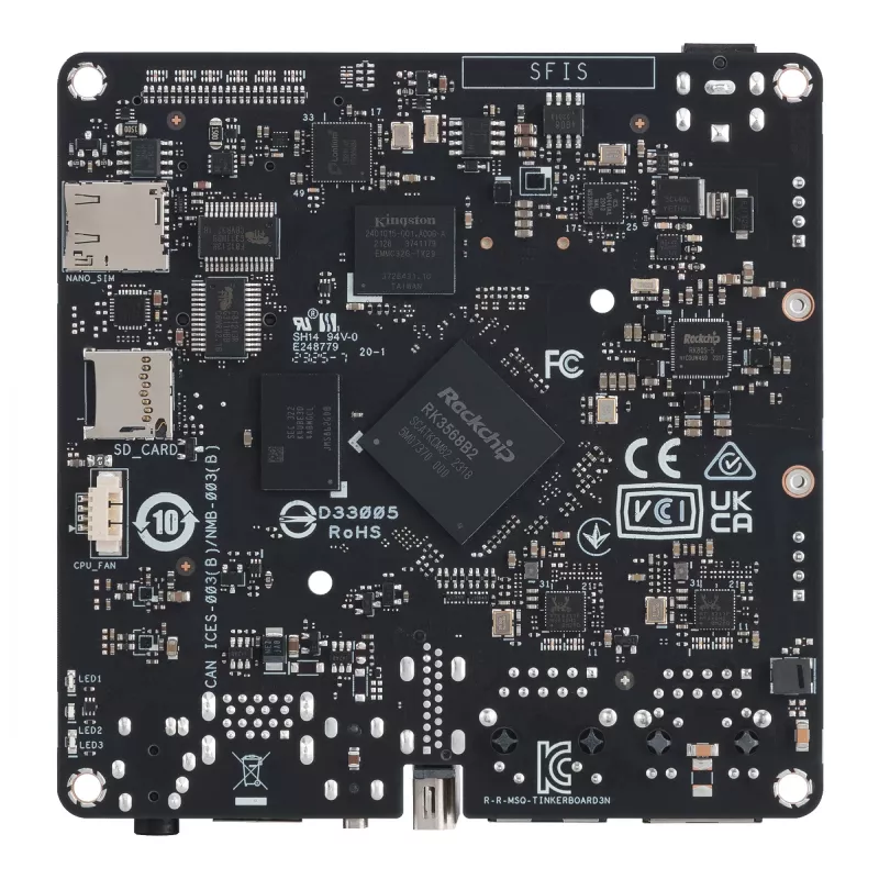 ASUS Tinker Board 3N arendusplaat Rockchip RK3568