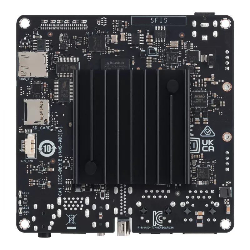 ASUS Tinker Board 3N arendusplaat Rockchip RK3568