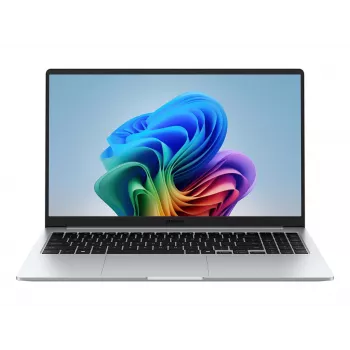 Samsung Galaxy Book5 NP754XHD-KD2DE sülearvuti Intel Core Ultra 5 226V 39,6 cm (15,6 tolli) Full HD 32 GB LPDDR5x-SDRAM 512 GB SSD Wi-Fi 7 (802.11be) Windows 11 Pro German Hõbedane