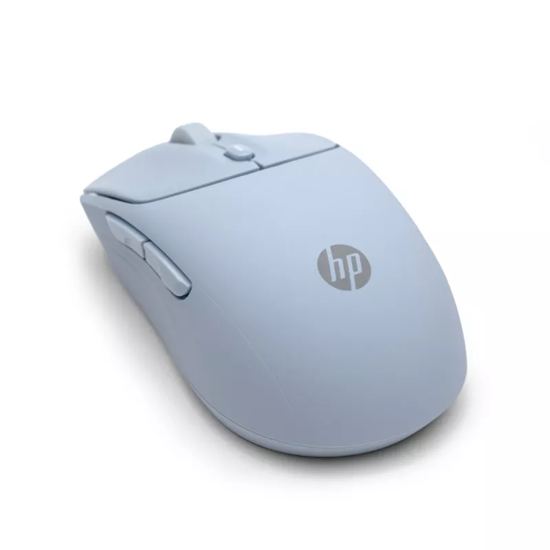 HP 400 Quiet Blue juhtmeta hiir, kahekäeline, RF-juhtmeta + Bluetooth, 6000 DPI, sinine