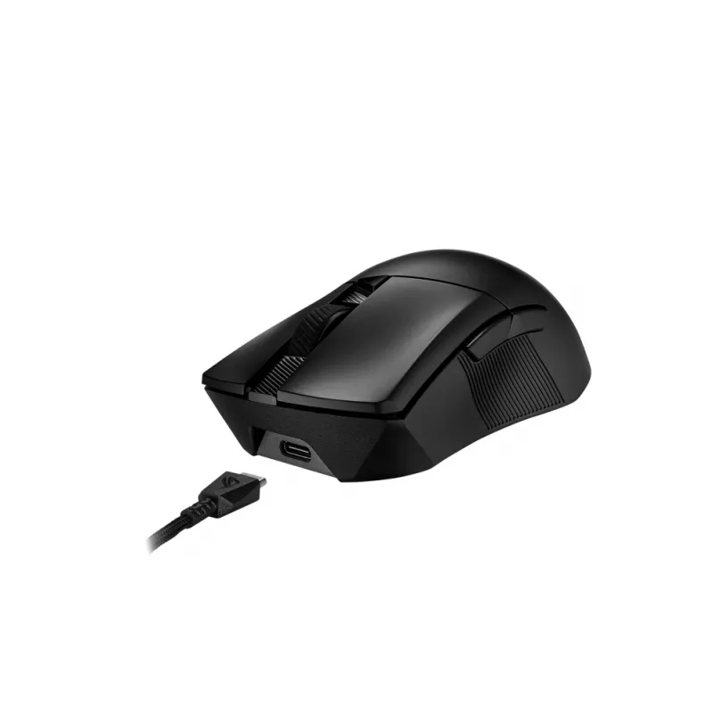 ASUS ROG Gladius III Wireless AimPoint hiir Mängimine Paremakäeline RF juhtmevaba + Bluetooth + USB Type-A Optiline 36000 DPI