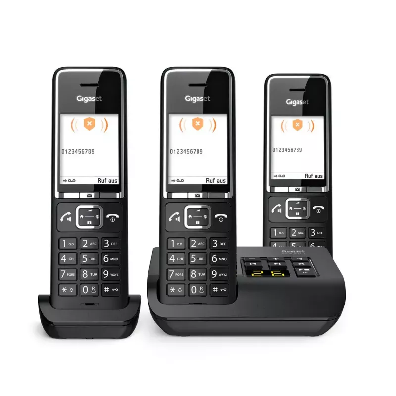 Analoogtelefon Gigaset COMFORT 550A juhtmeta käetoega helistaja ID