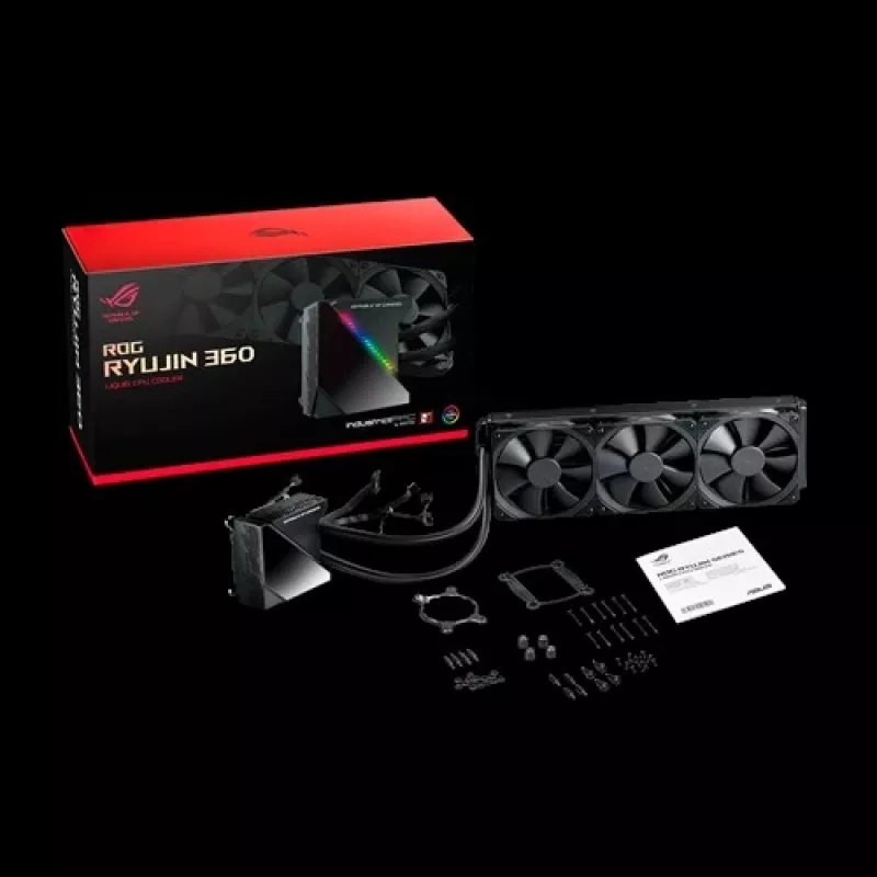 ASUS ROG RYUJIN 360 Processor Vedelikjahutus 12 cm Must 1 tk