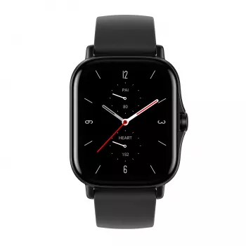 Amazfit GTS 2 4,19 cm (1,65 tolli) AMOLED 43 mm Digitaalne 348 x 442 pikslit Puuteekraan Must Wi-Fi GPS (satelliit)