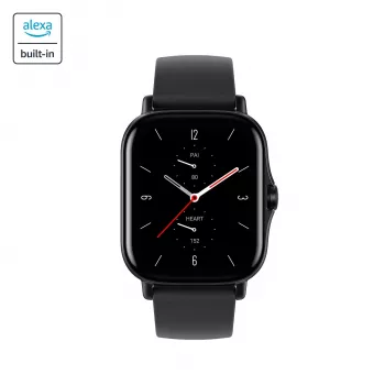 Amazfit GTS 2 4,19 cm (1,65 tolli) AMOLED 43 mm Digitaalne 348 x 442 pikslit Puuteekraan Must Wi-Fi GPS (satelliit)