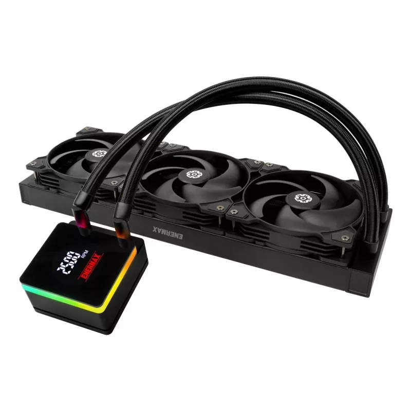 Vedelikjahutuskomplekt ENERMAX ELC-LTXTR360 120 mm ventilaatoritega, 360 mm radiaator
