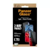 Ekraanikaitse PanzerGlass 2-Way Privacy iPhone 17 Pro Max jaoks — karastatud klaas, ülilai sobivus, EasyAligner