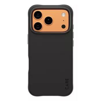 Korpus PanzerGlass CARE by Fashionable Case Samba Black koos MagSafe'iga iPhone 17 Pro