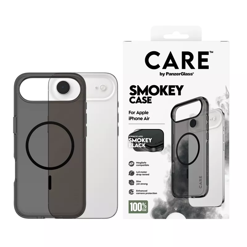 PanzerGlass CARE™ by ® Urban Explorer Case Smokey w. Must MagSafe iPhone Air