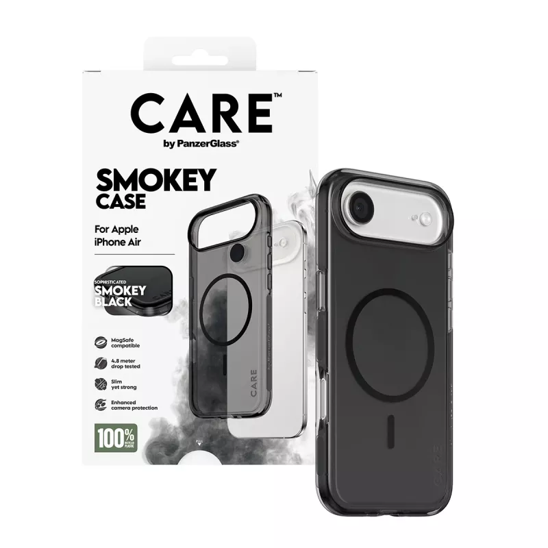 PanzerGlass CARE™ by ® Urban Explorer Case Smokey w. Must MagSafe iPhone Air