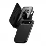 Rahakotiga ümbris PanzerGlass CARE Tango 2-in-1 koos MagSafe'iga iPhone Airile — Must