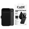 Rahakotiga ümbris PanzerGlass CARE Tango 2-in-1 koos MagSafe'iga iPhone Airile — Must
