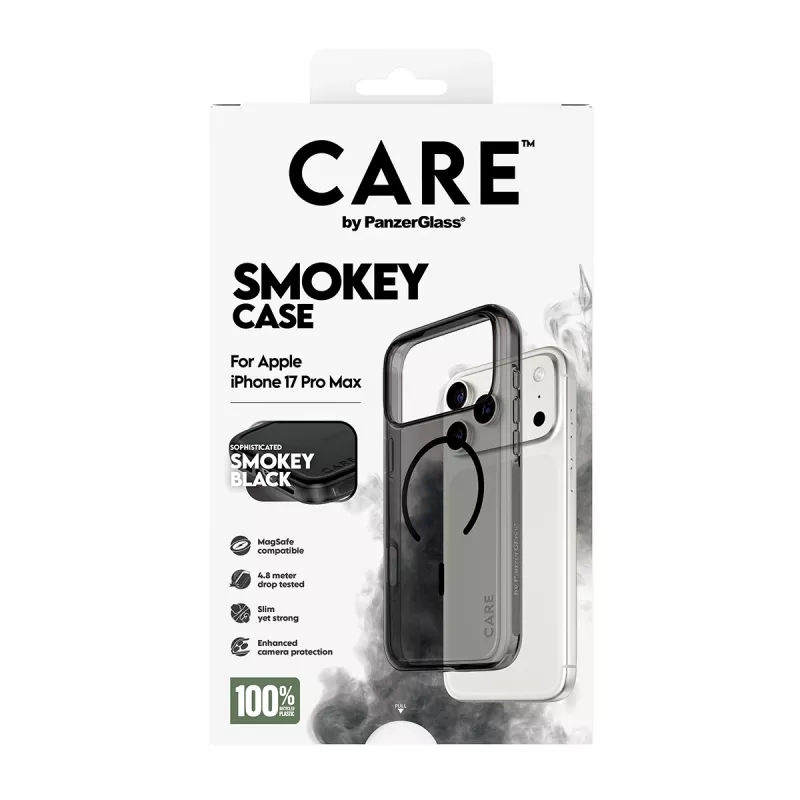 PanzerGlass CARE™ by ® Urban Explorer Case Smokey w. Must MagSafe iPhone 17 Pro Max