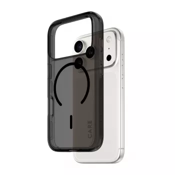 Kaitsekate PanzerGlass CARE™ Urban Explorer Smokey musta MagSafe'iga, iPhone 17 Pro jaoks (TPU, must)