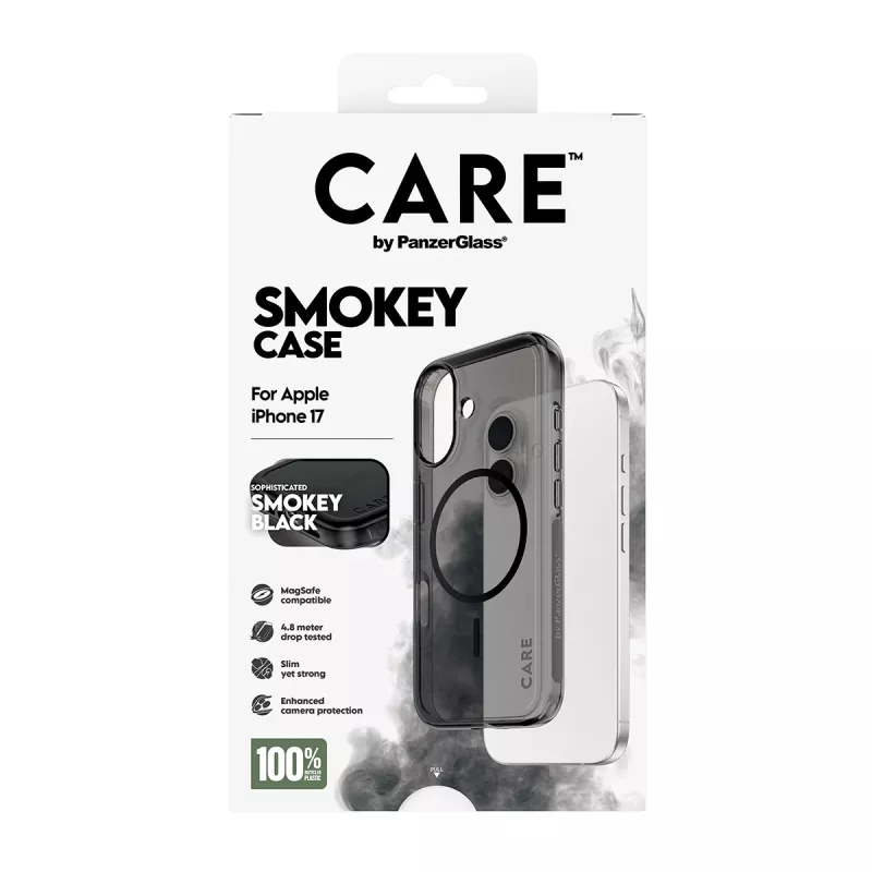 PanzerGlass CARE™ by ® Urban Explorer Case Smokey w. Must MagSafe iPhone 17
