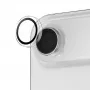 Kaamera objektiivi kaitse PanzerGlass Hoops iPhone Air jaoks — karastatud klaas ja silikoon, läbipaistev, 1 tk