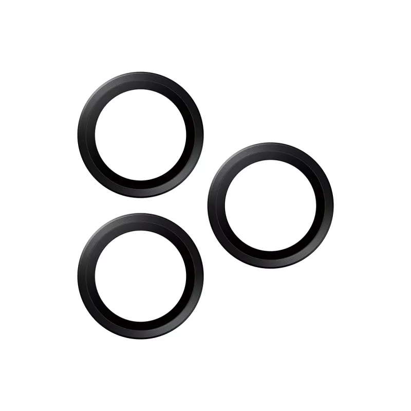 PanzerGlass® Hoops® Kaamera objektiivi kaitse must iPhone 17 Pro | iPhone 17 Pro Max | iPhone 16 Pro | 16 Pro Max