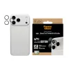 Kaamera objektiivi kaitse PanzerGlass Hoops läbipaistev iPhone 17 Pro / 17 Pro Max / 16 Pro / 16 Pro Max jaoks, karastatud klaas, silikoon, 1 tk