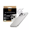 Kaamera objektiivi kaitse PanzerGlass Hoops läbipaistev iPhone 17 Pro / 17 Pro Max / 16 Pro / 16 Pro Max jaoks, karastatud klaas, silikoon, 1 tk