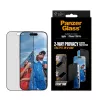 Privaatsusekraani kaitse PanzerGlass iPhone 17 / iPhone 16 Pro jaoks — ülilai sobivus, karastatud klaas + PET, FASTFIT