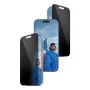 Ekraanikaitse PanzerGlass 2-Way Privacy iPhone 17 Pro jaoks — Ultra-Wide Fit, karastatud klaas, privaatsusfilter, FASTFIT