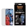 Ekraanikaitse PanzerGlass 2-Way Privacy iPhone 17 Pro Max jaoks — Karastatud klaas, Ultra-Wide Fit, FASTFIT