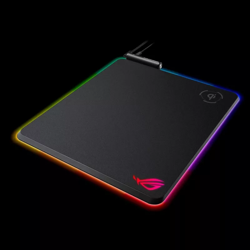 ASUS ROG Balteus Qi mänguhiirematt Must