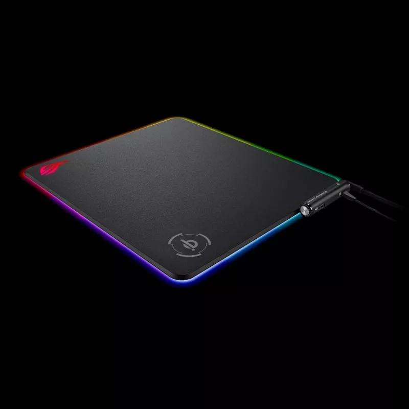 ASUS ROG Balteus Qi mänguhiirematt Must