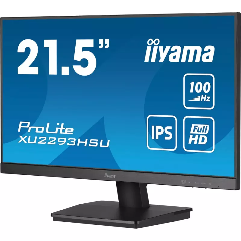 iiyama ProLite XU2293HSU-B7 arvutimonitor 54,6 cm (21,5 tolli) 1920 x 1080 pikslit Full HD LED must